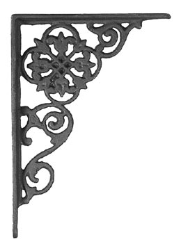 7" Iron Shelf Bracket