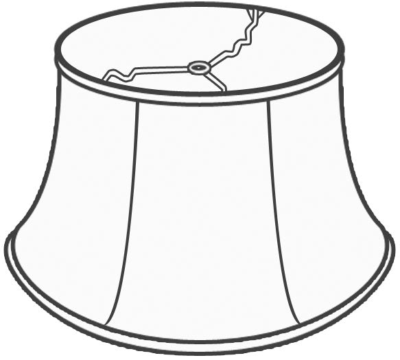 Essential Shades Brand Shallow Drum, Value Lamp Shades