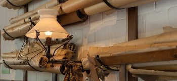 How To Assemble A Kerosene Lamp With a Glass Shade