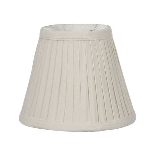Pleated Empire, Off-White Tissue Shantung, Softback Chandelier Shade (00766WE)