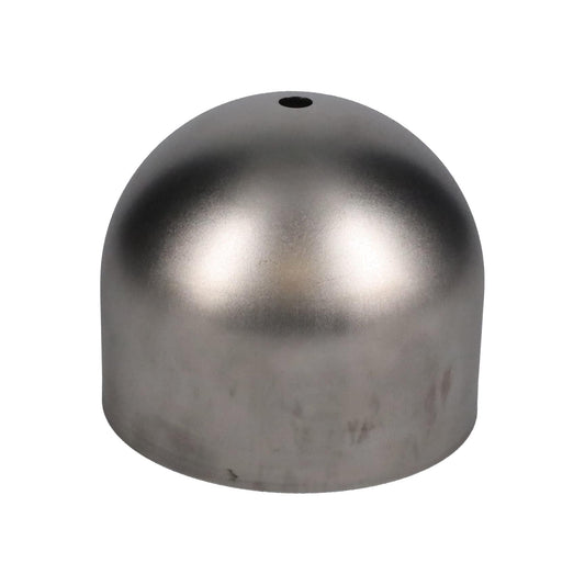 4-3/4" Diameter, Deep Ball Lamp Shade, Unfinished Steel (08354S)