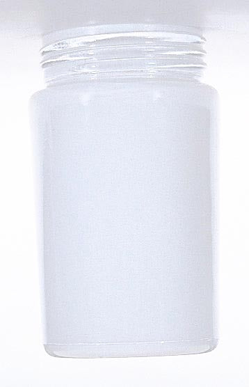 5-3/4" Tall Utility Type Shade, 3-11/64" screw fitter (08632)