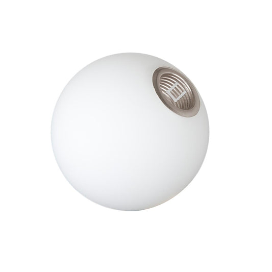 3-1/8" Satin Opal Glass Ball Shade for G9 Lamp Sockets, (08780)