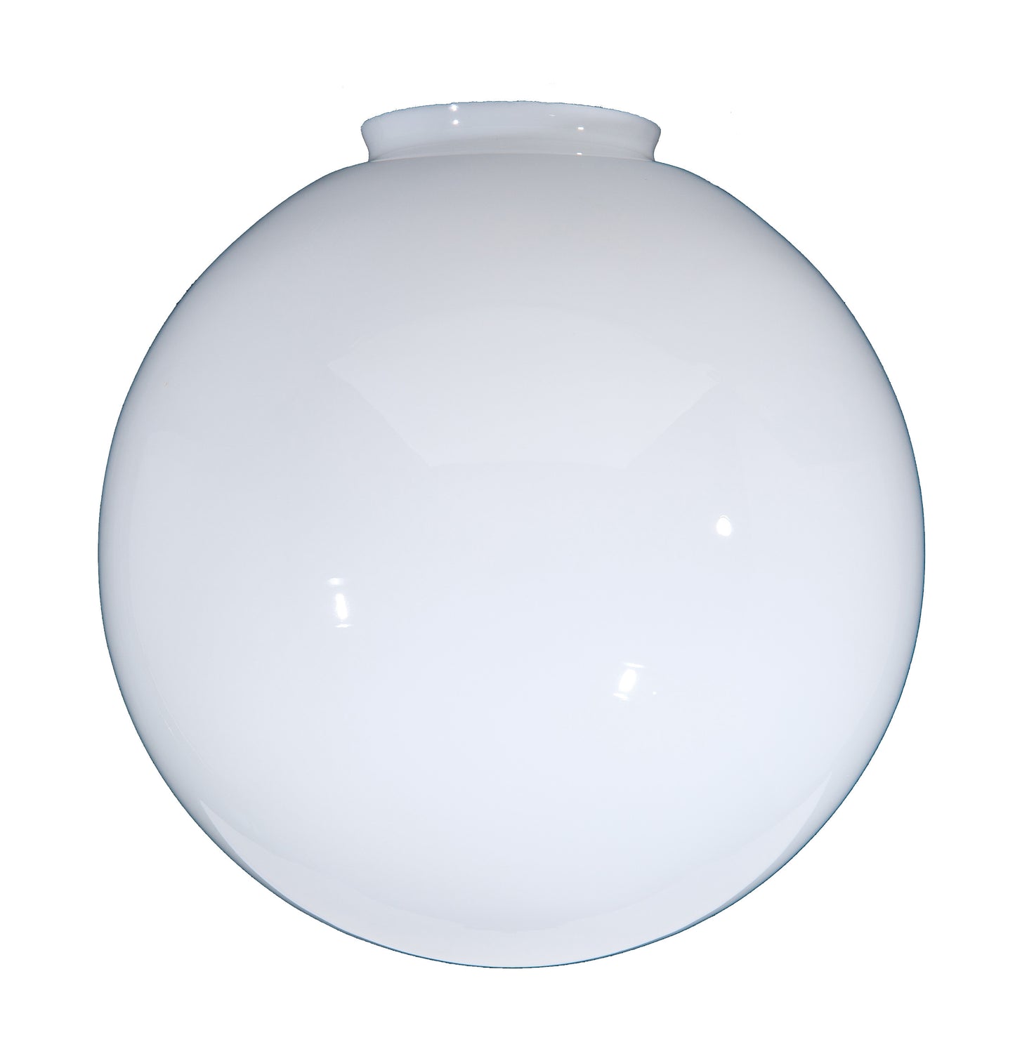 16" Opal Glass Pendant Ball Lampshade, 6 inch lip fitter (08839)