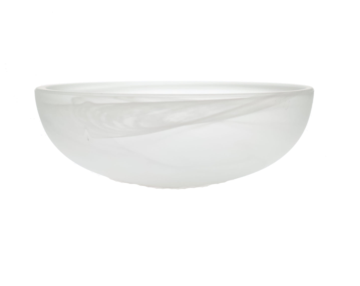 8-1/2 Inch Alabaster Dome Glass Shade for Ceiling Fixtures (09071)