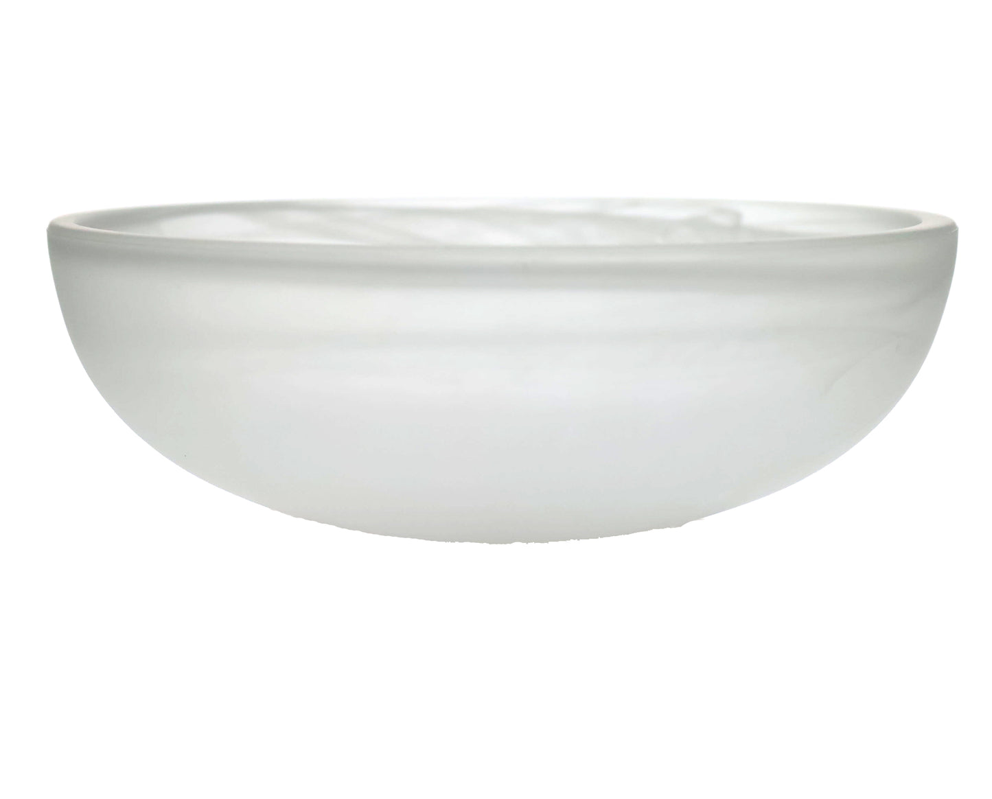 8-1/2 Inch Alabaster Dome Glass Shade for Ceiling Fixtures (09071)