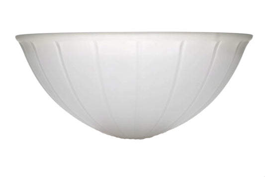 10" Inch Alabaster Dome Glass Shade for Ceiling Fixtures (09072)