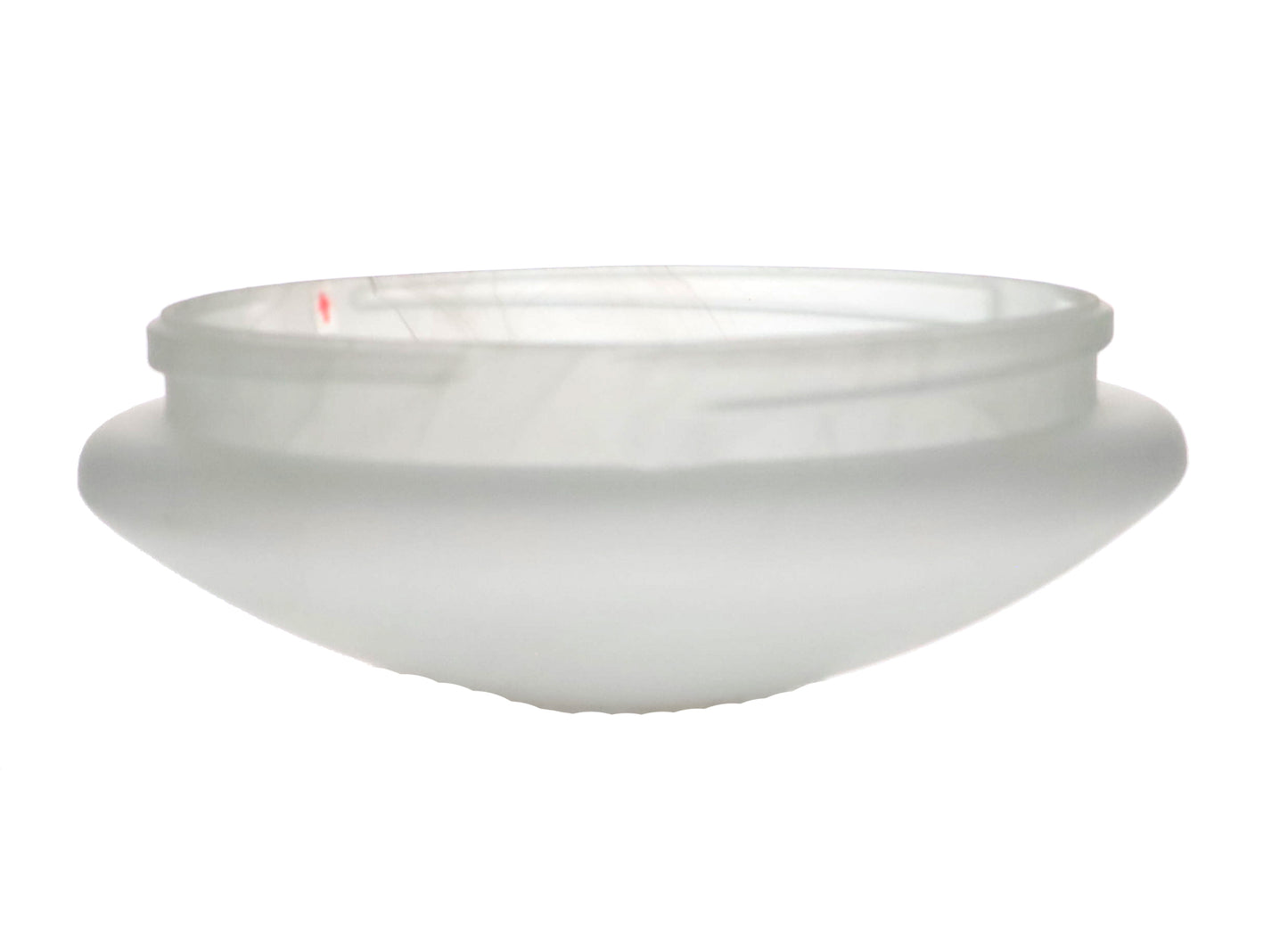 9 Inch Alabaster Glass Dome Shade for Ceiling Fixtures - Twist Style 7.5" Fitter (09073)