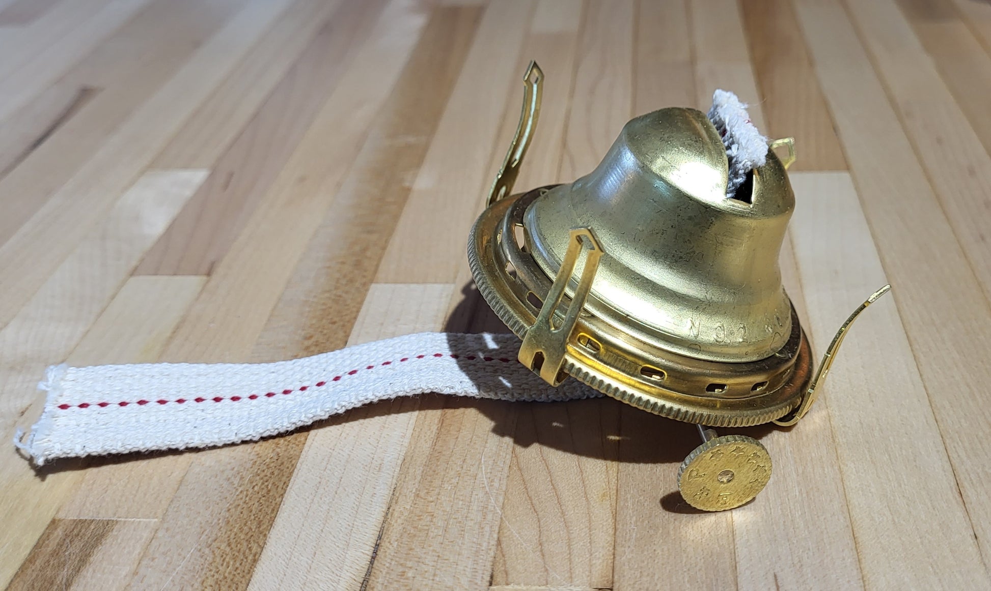2 Solid Brass Queen Anne Burner (10622) - Antique Lamp Supply