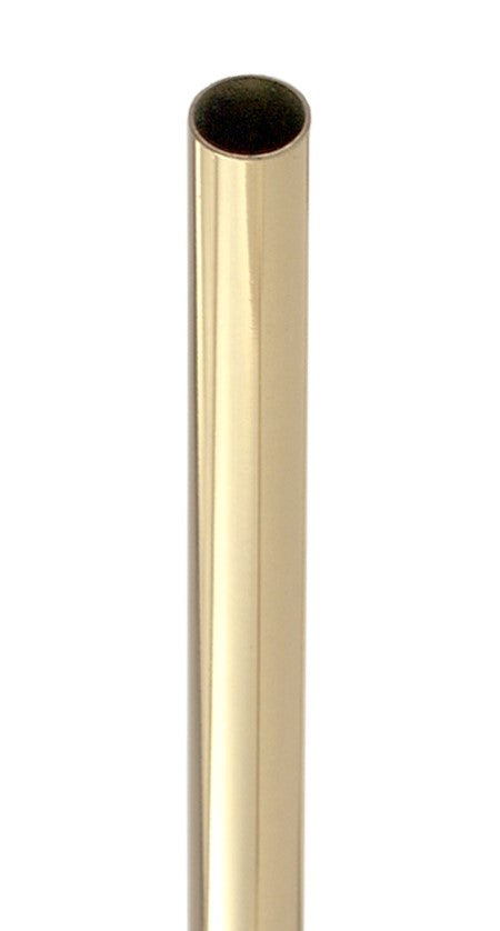 3/8" Diameter 36" Long Bending Unfinished Brass Pipe (10328U)