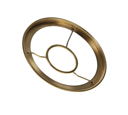 Solid Brass Shade Ring Type Holders - Choice of 7 Sizes (10722)