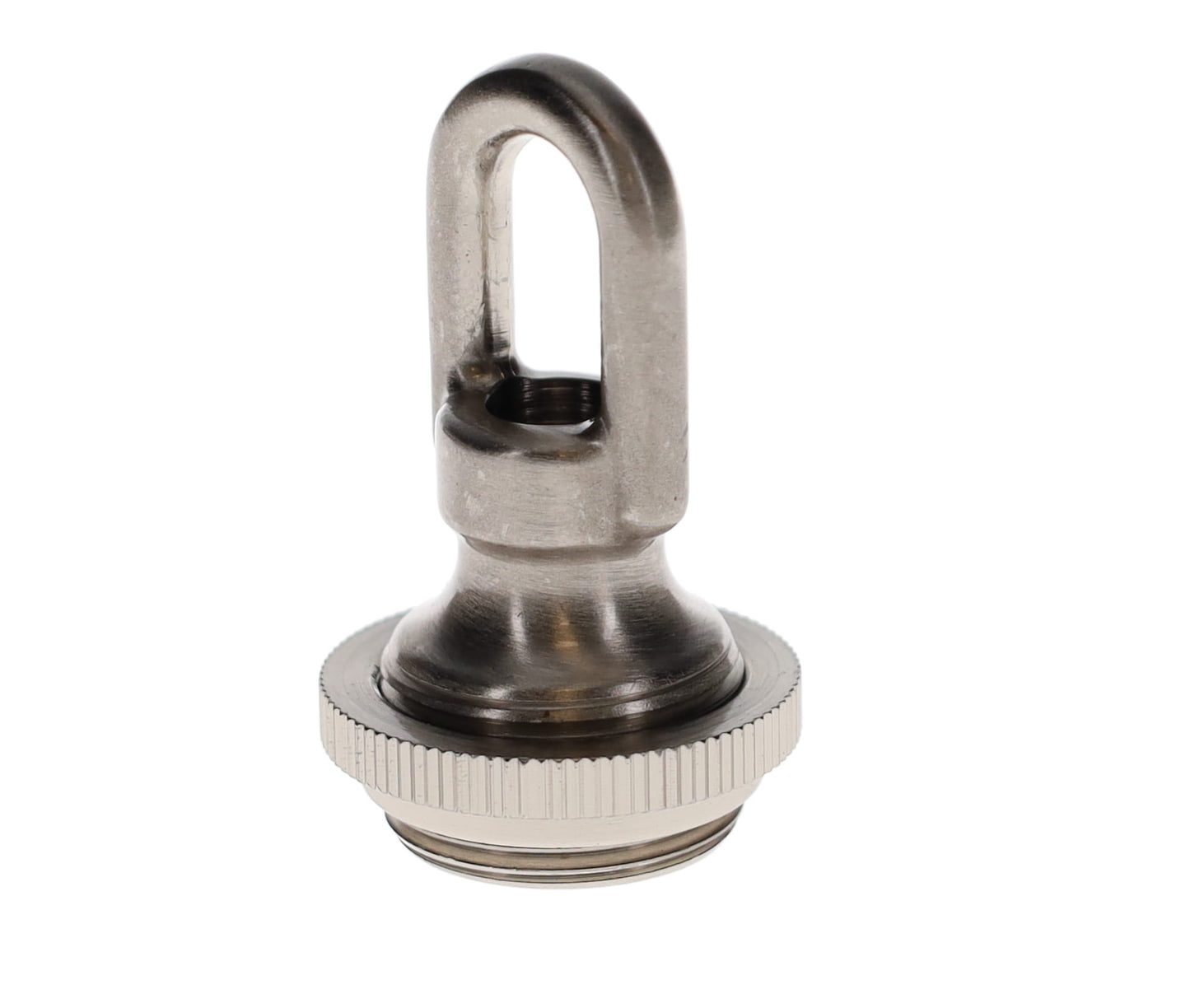 Cast Brass Screw Collar Loop, Tap 1/4IP, Slips 1-1/16" Hole, Satin Nickel Finish (10996SN)