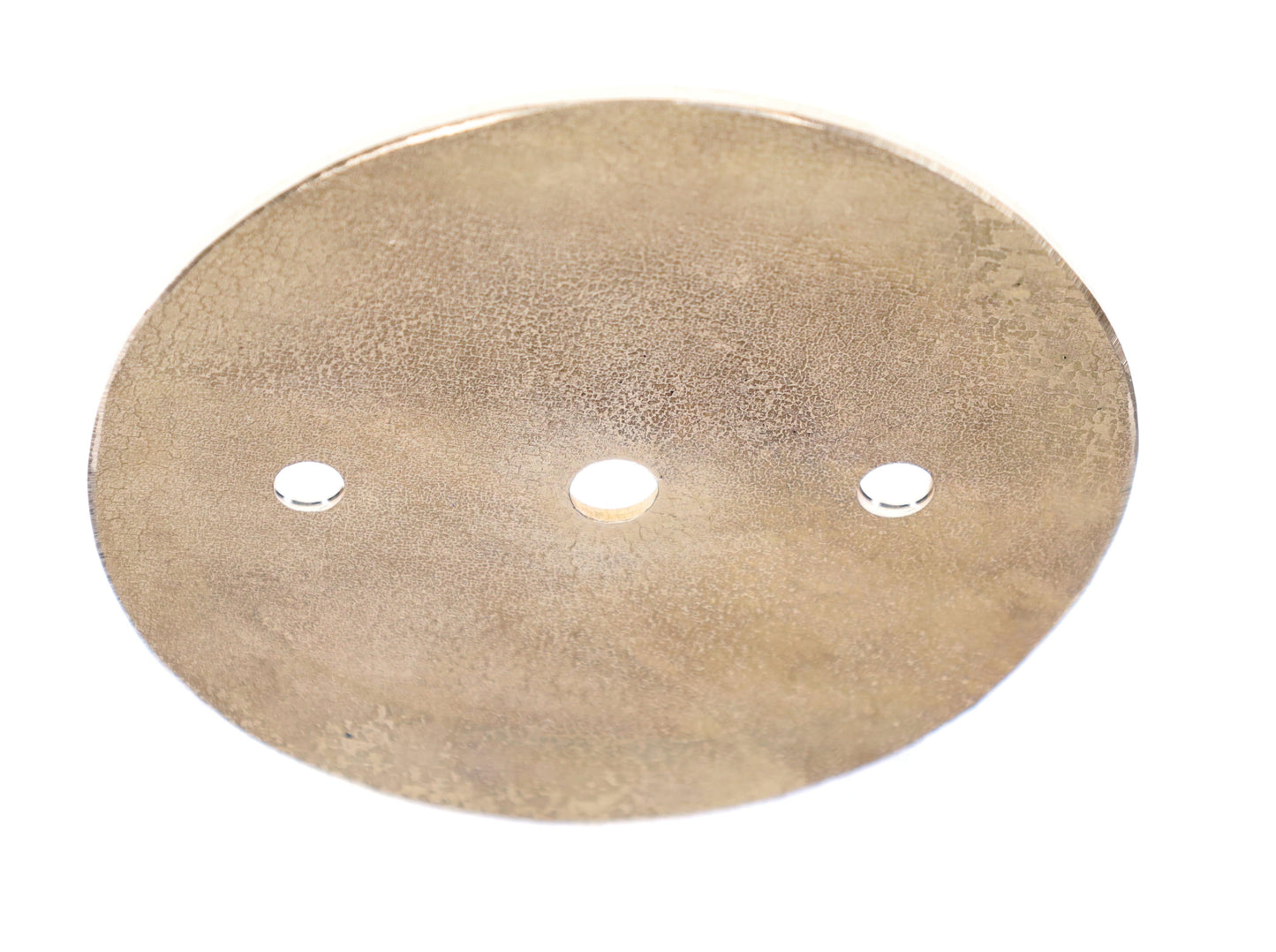 4-3/4" Diam Flat Disk Style Versatile Die Cast Brass Ceiling Canopy with Mounting Hardware (11434U)