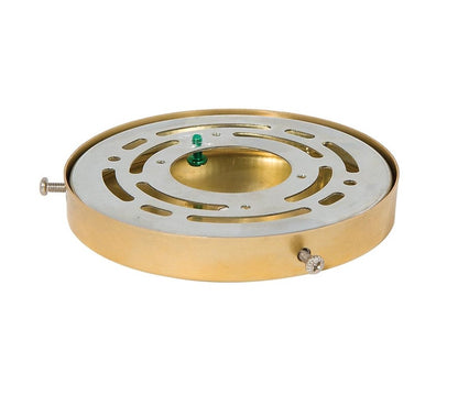 4-7/8 Inch Diameter Unfinished Side Mounting Brass Canopy - Interior Hardware (11762U)
