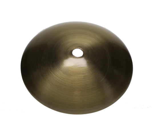 Neckless Ball Shade Cover for 6" Diameter Shades, Antique Brass, 4-1/8" Diam (11774AT)