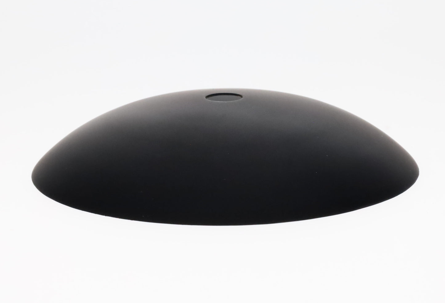 Neckless Ball Shade Cover for 6" Diameter Shades, Satin Black, 4-1/8" Diam (11774BKT)