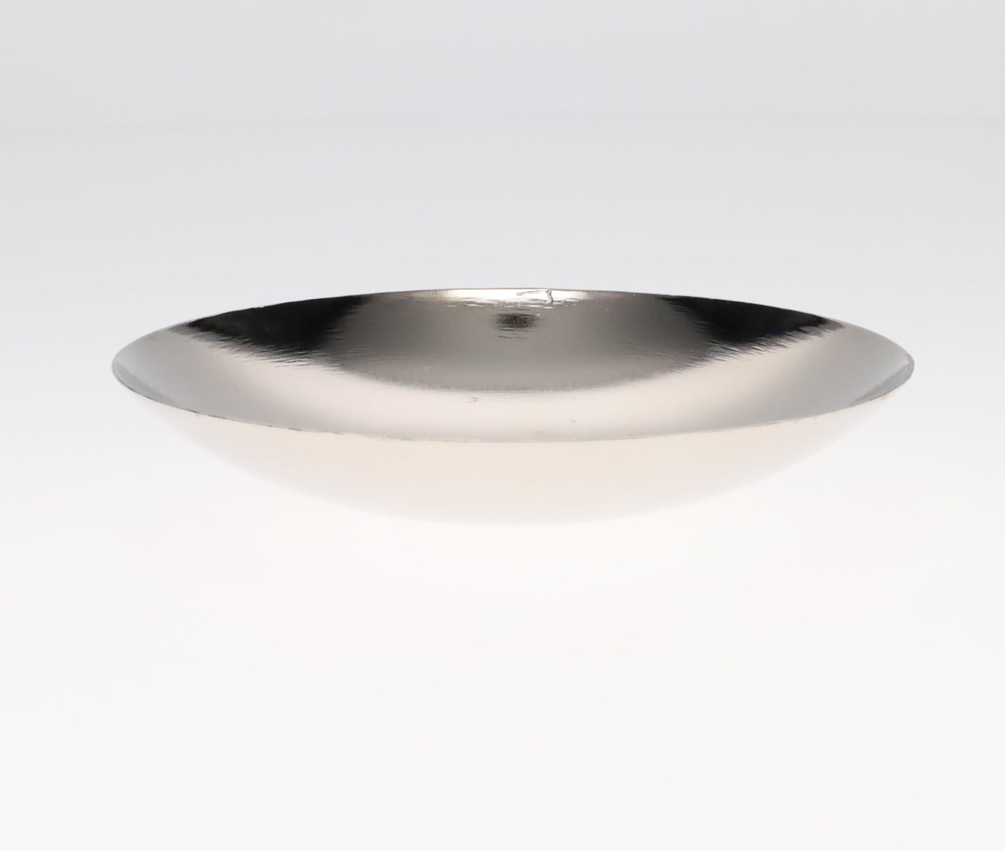 Neckless Ball Shade Cover for 6" Diameter Shades, Polished Nickel, 4-1/8" Diam (11774NT)