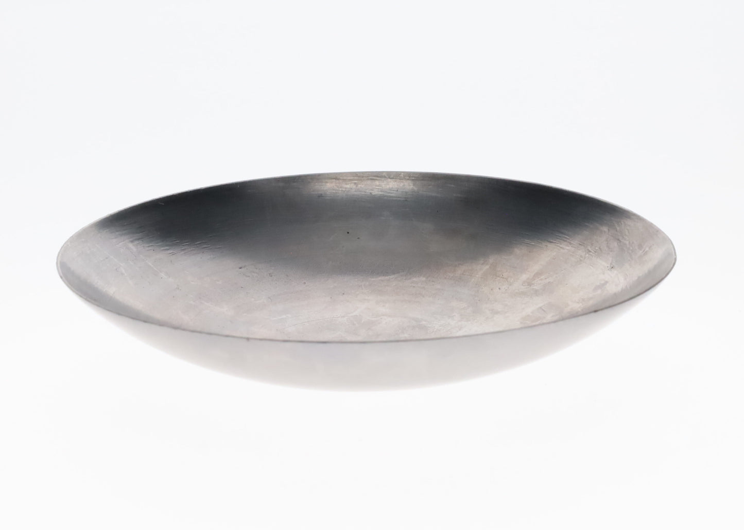 Neckless Ball Shade Cover for 6" Diameter Shades, Unfinished Steel, 4-1/8" Diam (11774ST)