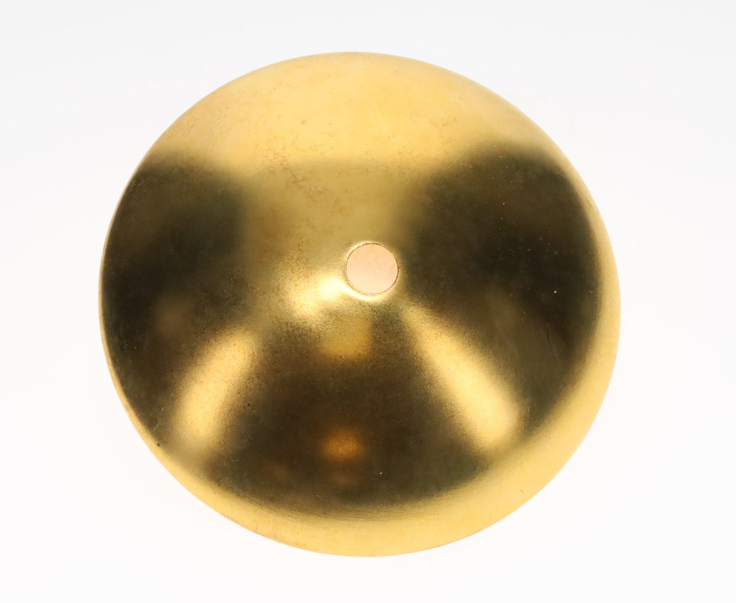 Neckless Ball Shade Cover for 6" Diameter Shades, Unfinished Brass, 4-1/8" Diam (11774UT)