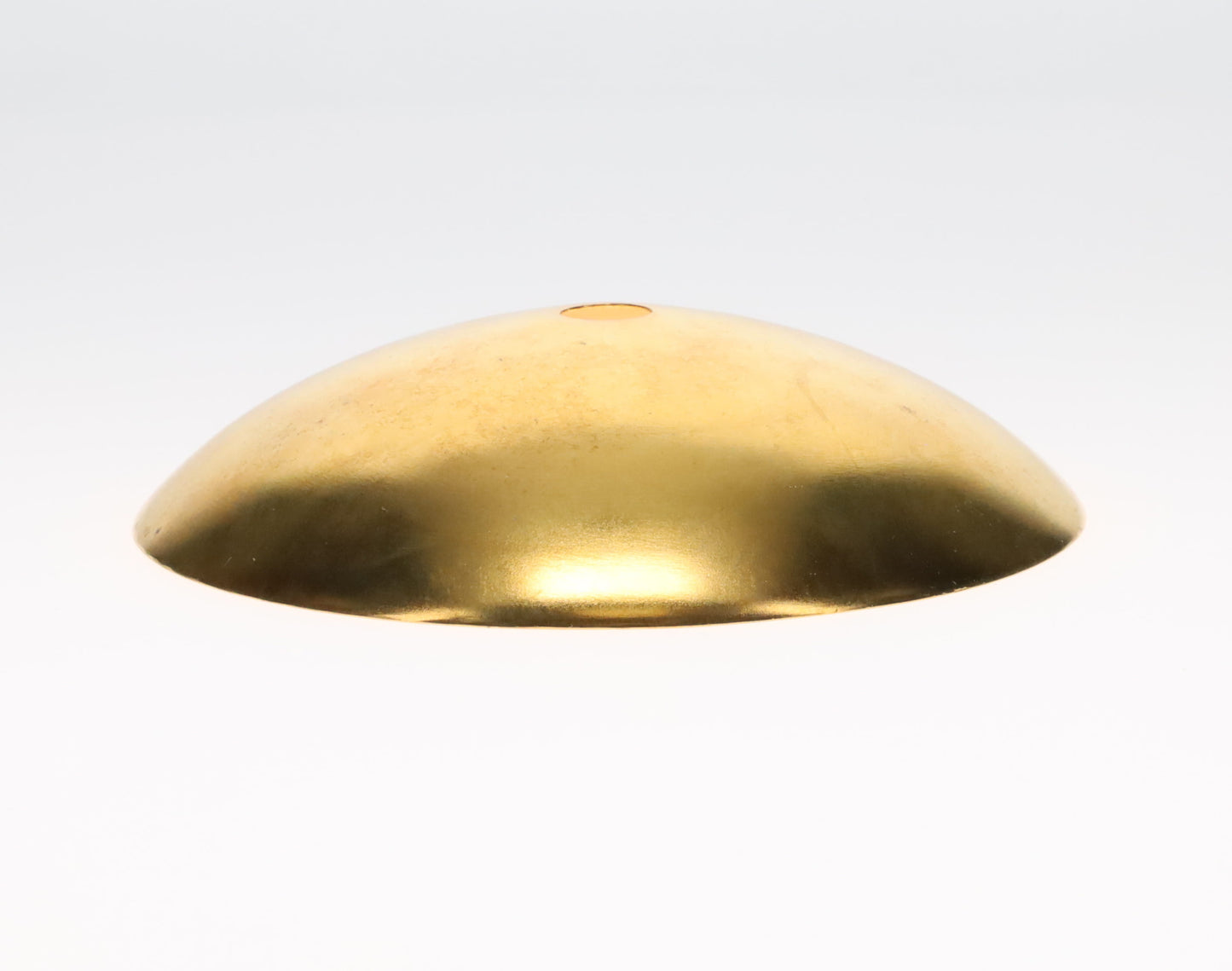 Neckless Ball Shade Cover for 6" Diameter Shades, Unfinished Brass, 4-1/8" Diam (11774UT)