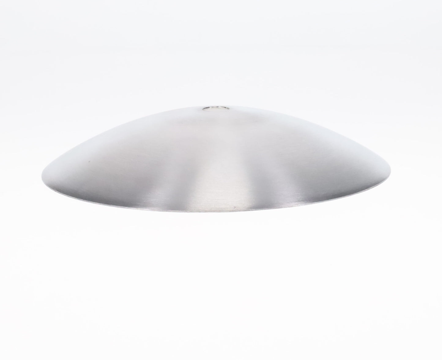 Neckless Ball Shade Cover for 4" Openings, Unfinished Aluminum, 5-1/4" Diam (11792ALT)