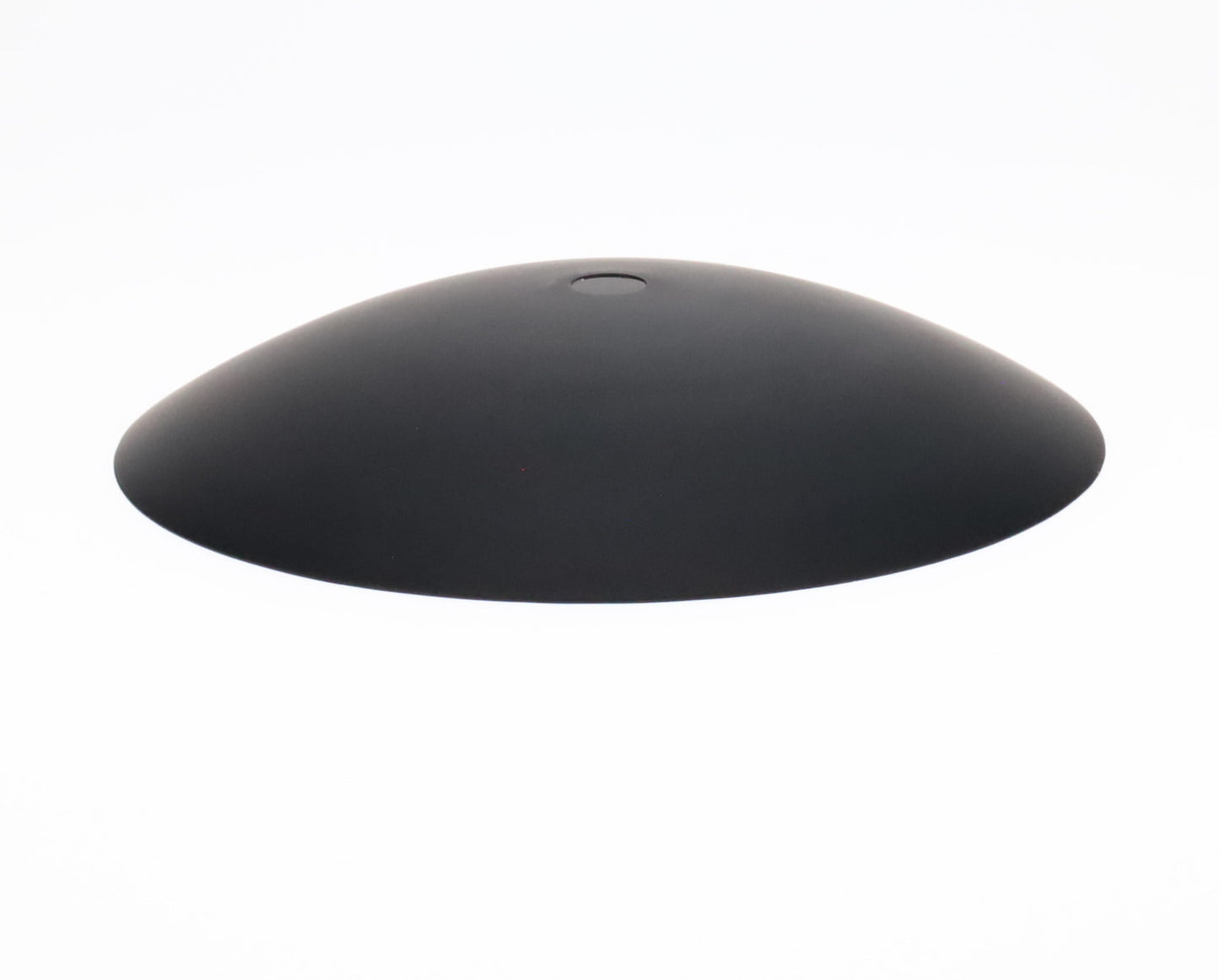 Neckless Ball Shade Cover for 4" Openings, Satin Black, 5-1/4" Diam (11792BKT)