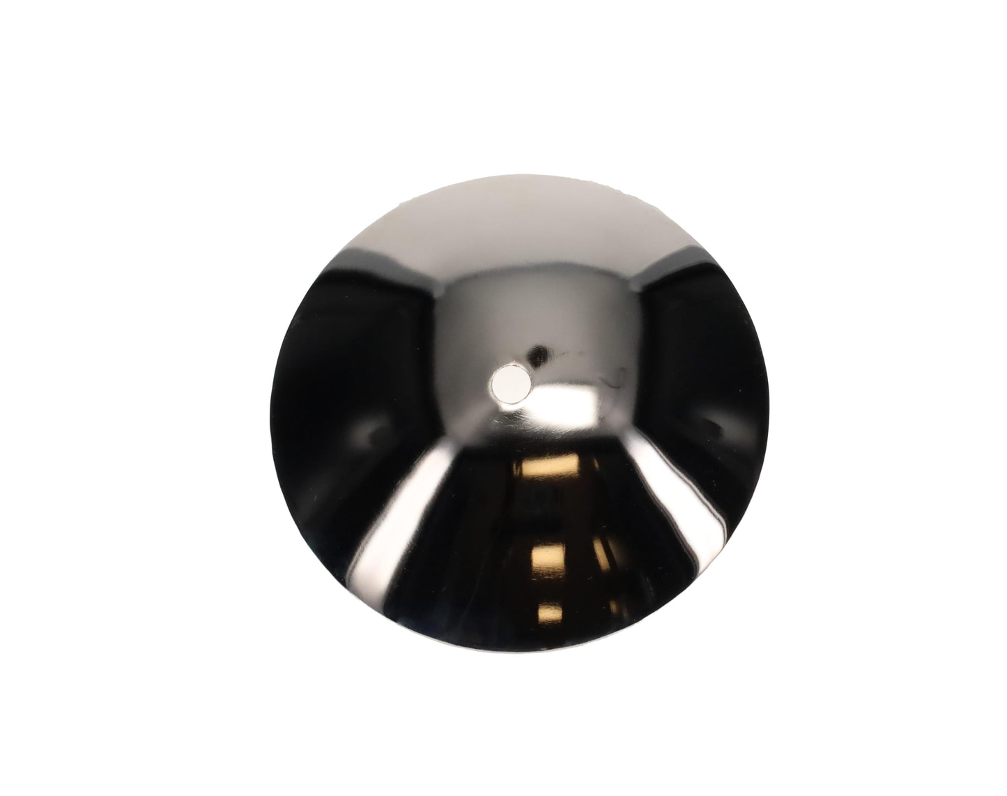 Neckless Ball Shade Cover for 4" Openings, Polished Nickel, 5-1/4" Diam (11792NT)