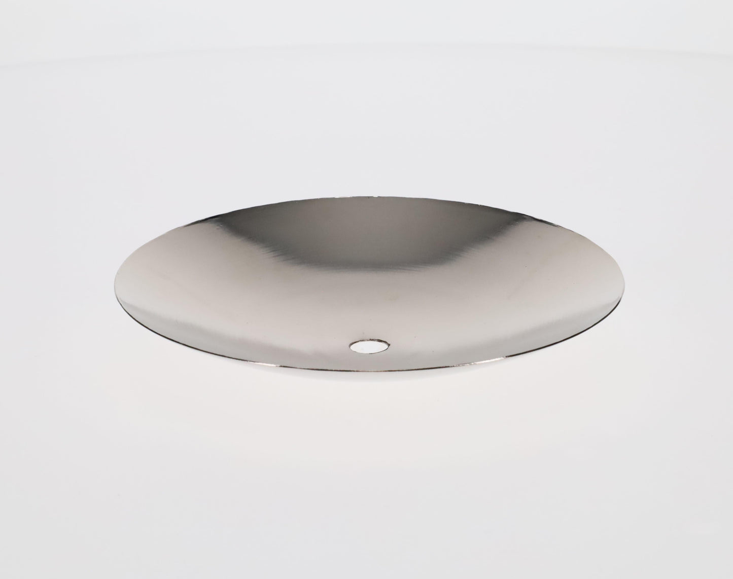 Neckless Ball Shade Cover for 4" Openings, Polished Nickel, 5-1/4" Diam (11792NT)