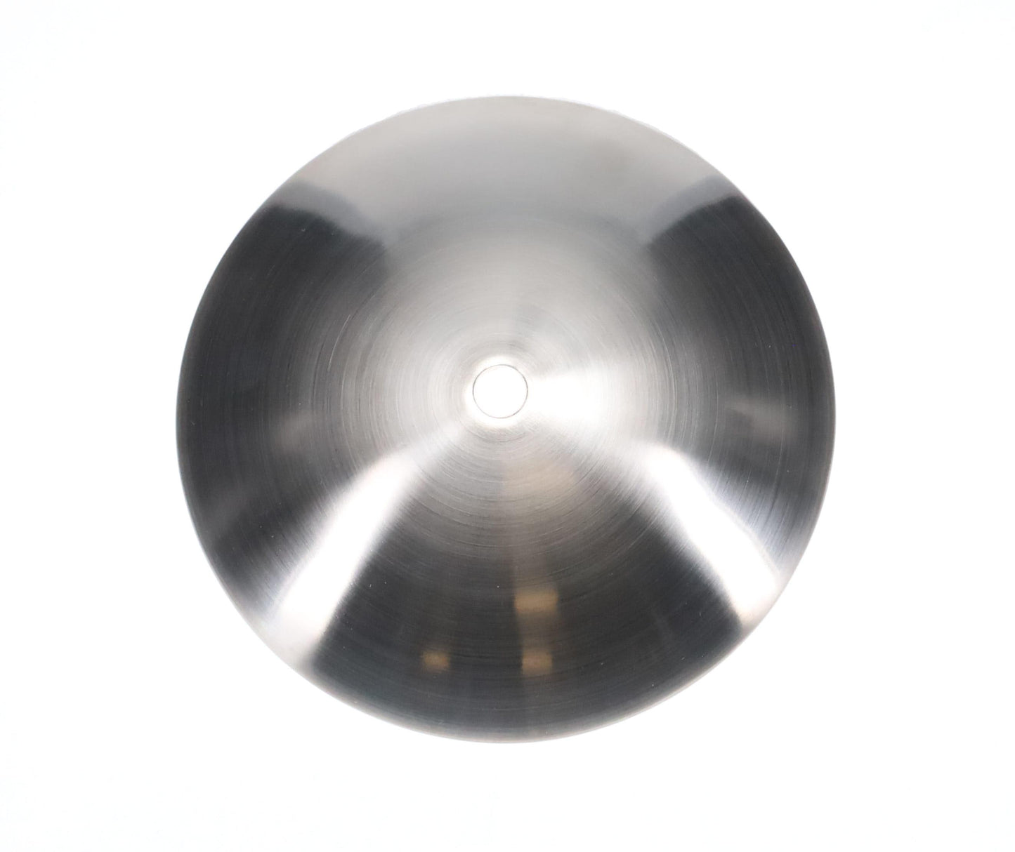 Neckless Ball Shade Cover for 4" Openings, Satin Nickel, 5-1/4" Diam (11792SNT)