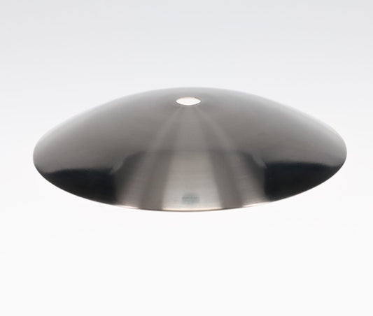 Neckless Ball Shade Cover for 4" Openings, Satin Nickel, 5-1/4" Diam (11792SNT)