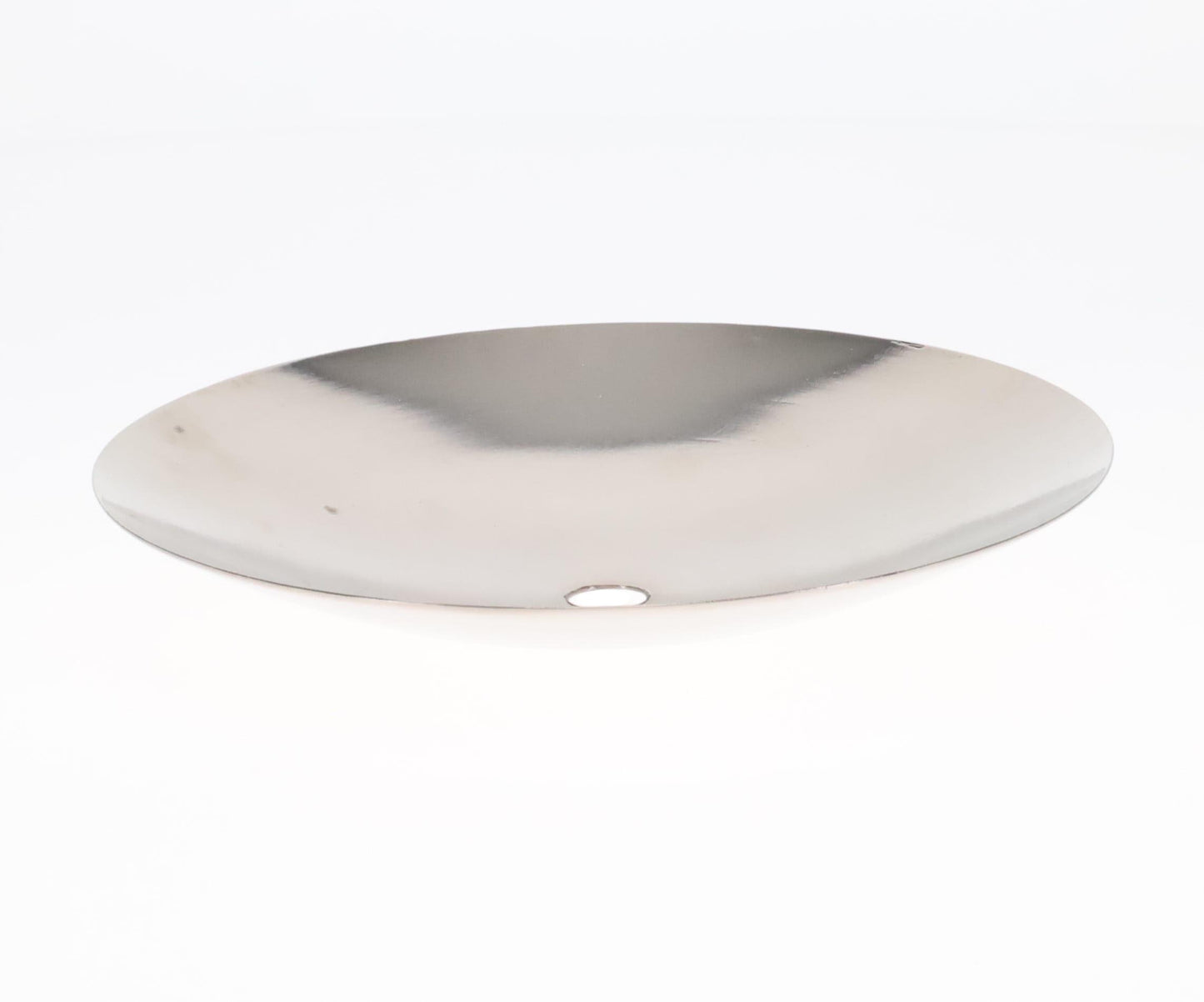 Neckless Ball Shade Cover for 4" Openings, Satin Nickel, 5-1/4" Diam (11792SNT)