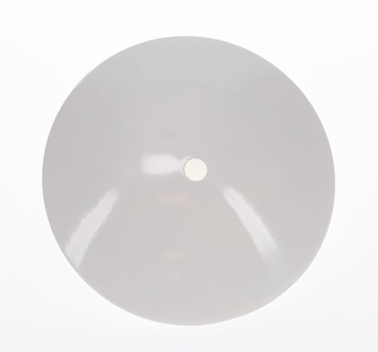 Neckless Ball Shade Cover for 4" Openings, Gloss White, 5-1/4" Diam (11792T)