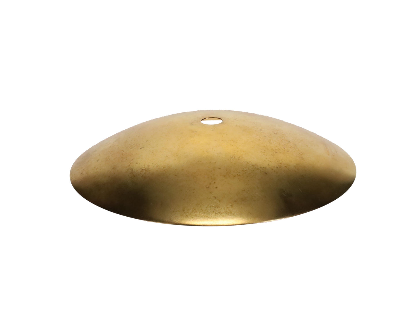 Neckless Ball Shade Cover for 4" Openings, Unfinished Brass, 5-1/4" Diam (11792UT)