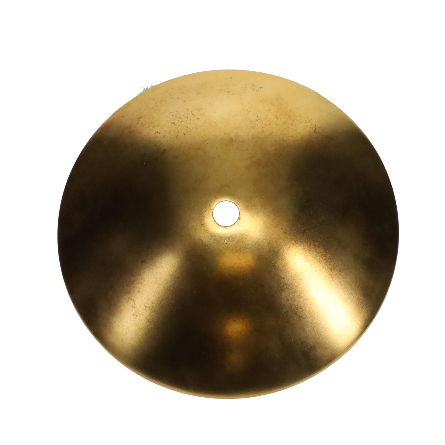 Neckless Ball Shade Cover for 4" Openings, Unfinished Brass, 5-1/4" Diam (11792UT)