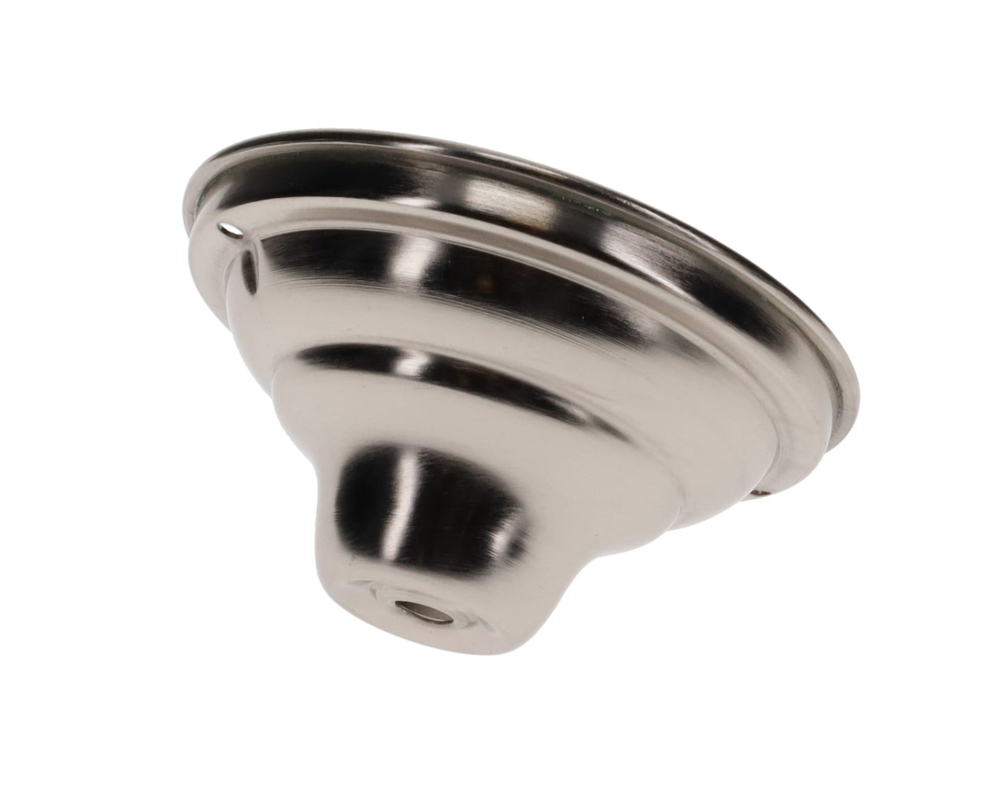 Satin Nickel 5 1/4 Inch Stamped Canopy (11830SN)