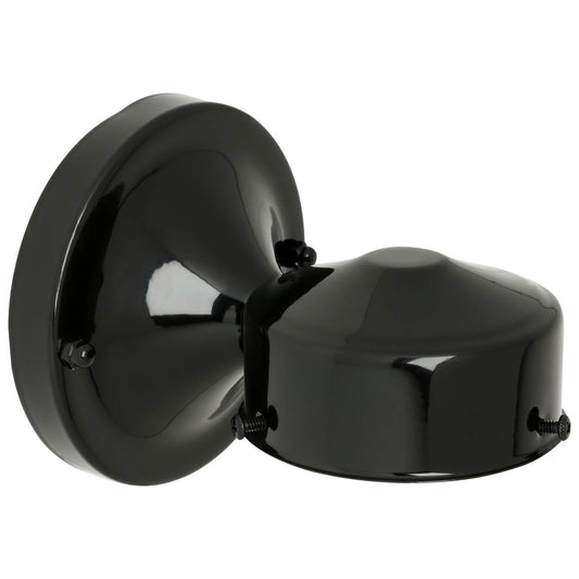 3-1/4" Fitter Wired Wall Sconce - Bracket, Black Finish (69454BK)