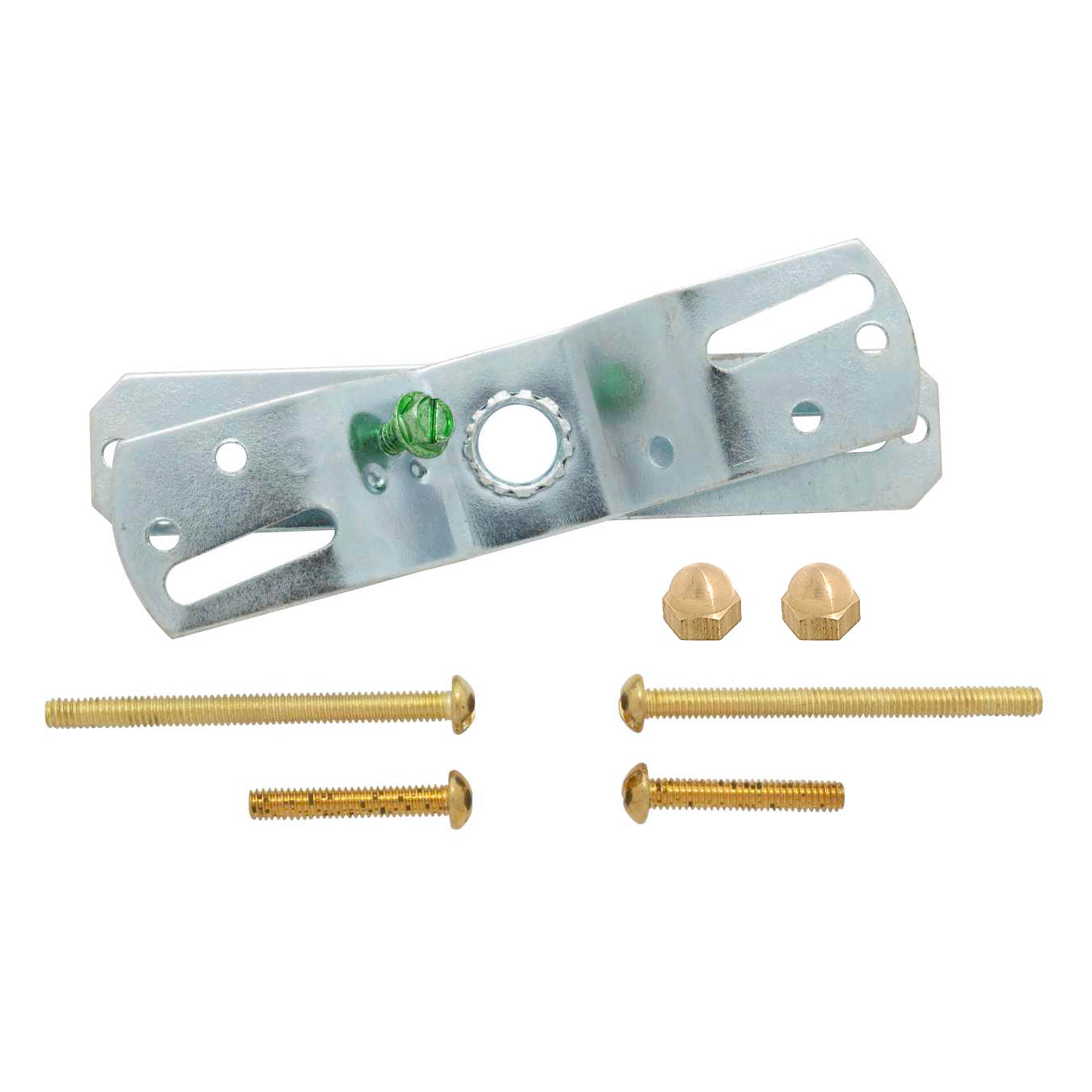 1-5/8" Fitter Wired Wall Sconce - Bracket, Brass Finish (69455)