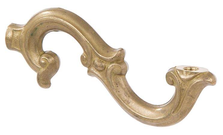 Die Cast Brass Lamp Arm, 6 1/4" Long, 1/8F X 1/8F (11932U)