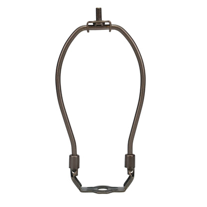 Antiqued Brass Lamp Harps, Heavy Weight, Choice of Height (12754A)