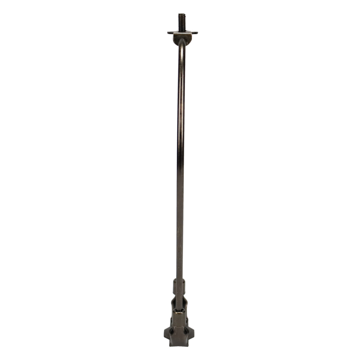 Dark Antique Brass Lamp Harps, Heavy Weight, 9.5" Height (12704A)