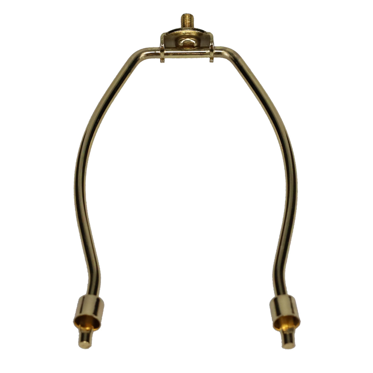 Brass Plated Lamp Harp, Heavy Weight, 6.5" Height (12738)