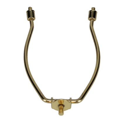 Brass Plated Lamp Harp, Heavy Weight, 6.5" Height (12738)