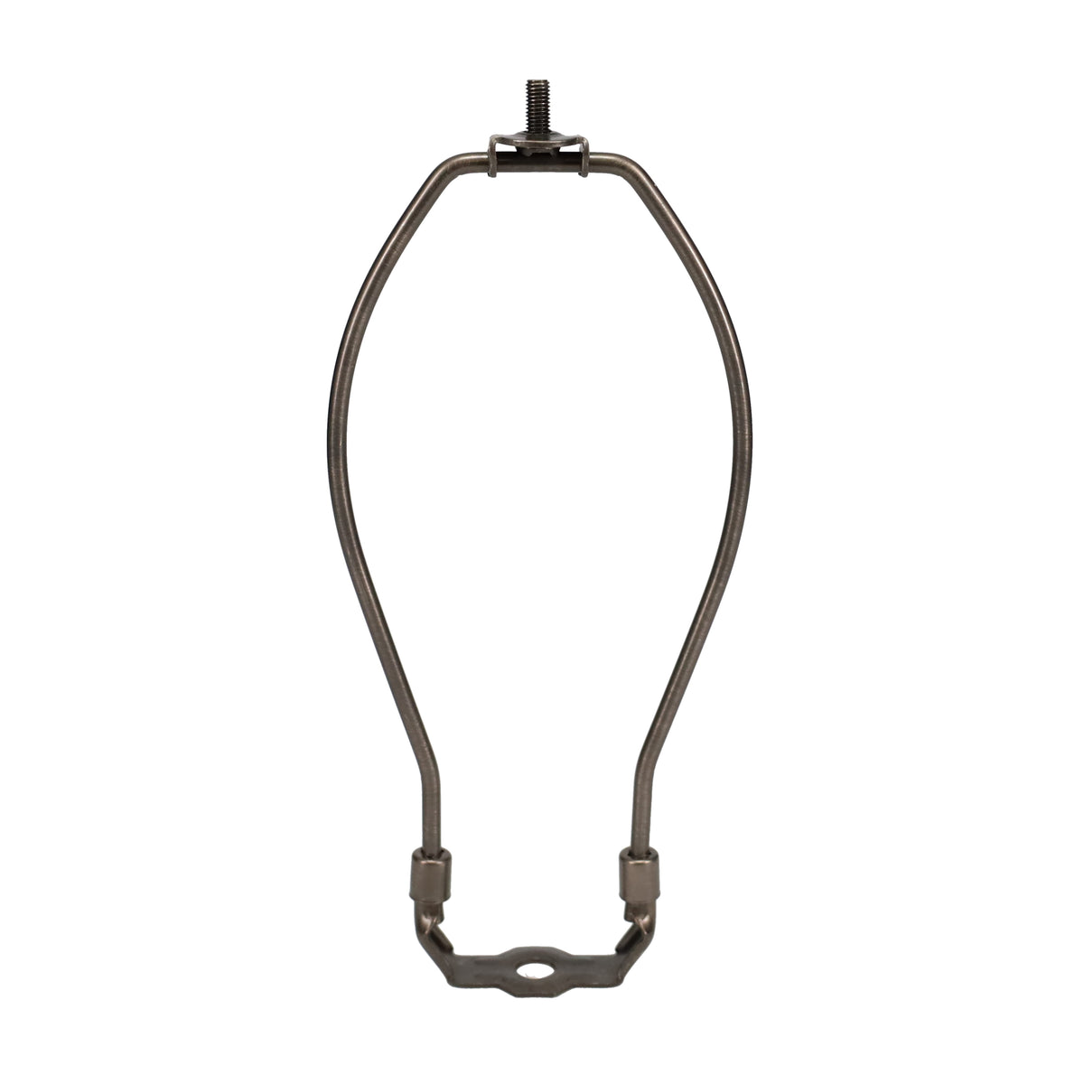 Gun Metal Lamp Harp, Heavy Weight, 8.5" Height (12757GM)