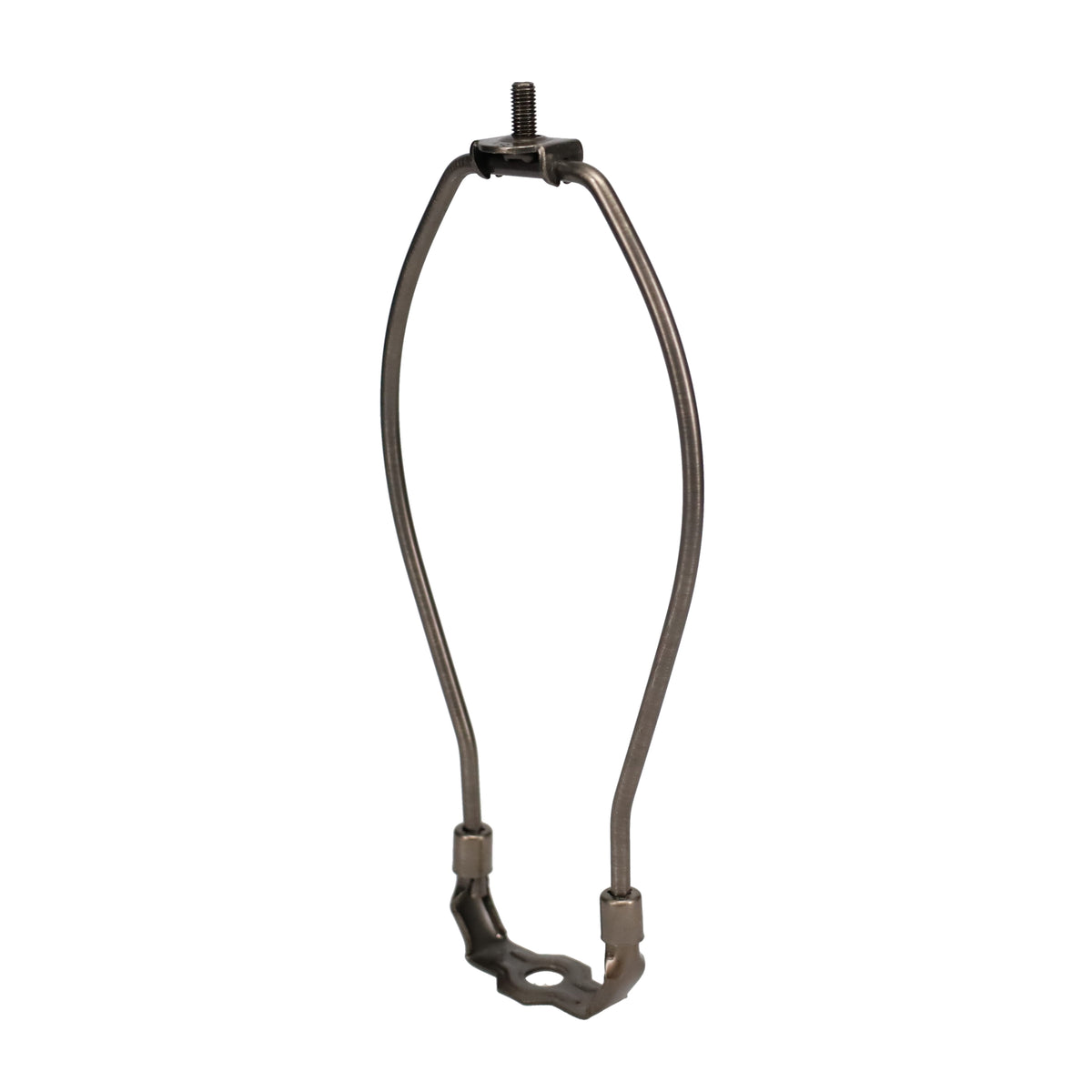 Gun Metal Lamp Harp, Heavy Weight, 8.5" Height (12757GM)