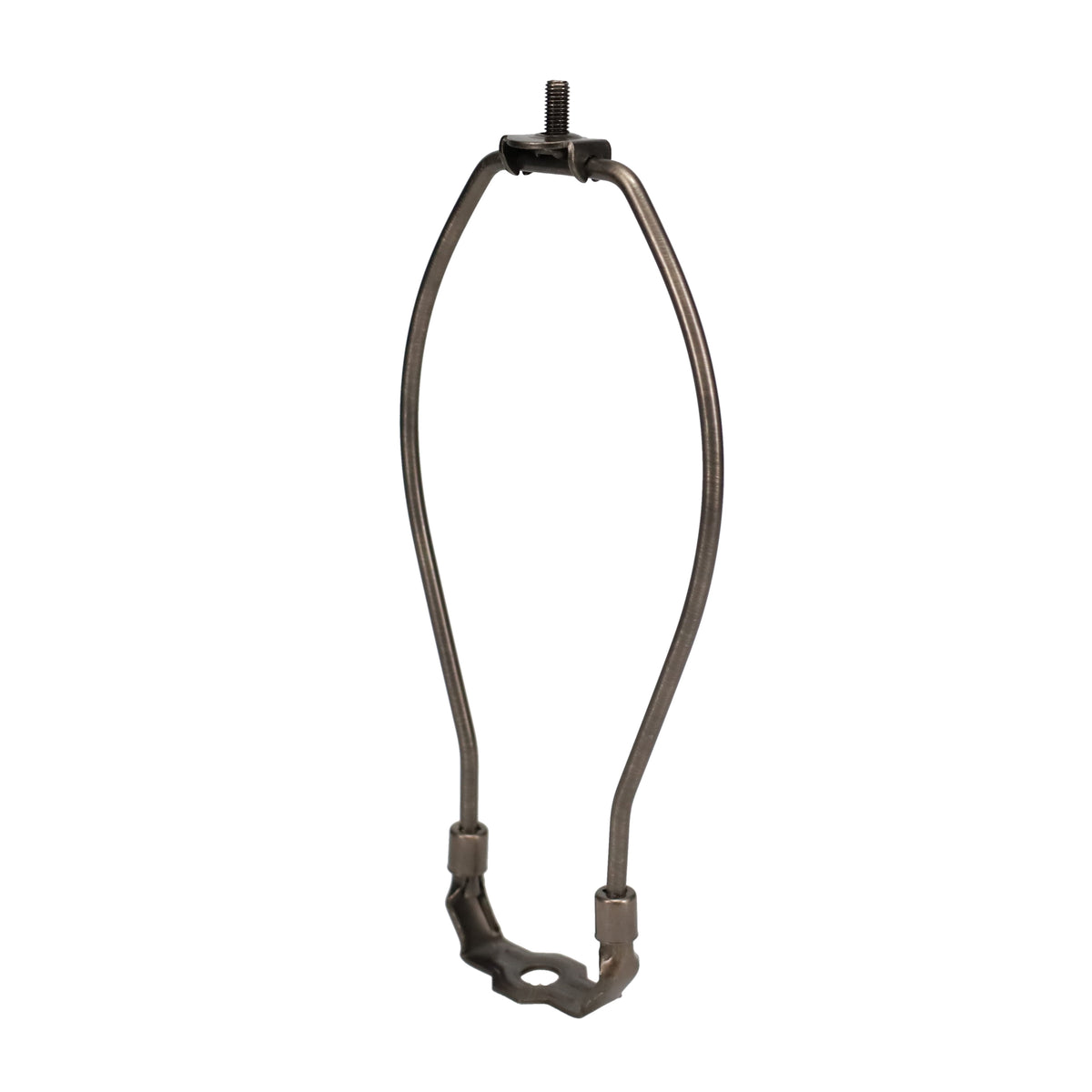 Gun Metal Lamp Harp, Heavy Weight, 8.5" Height (12757GM)