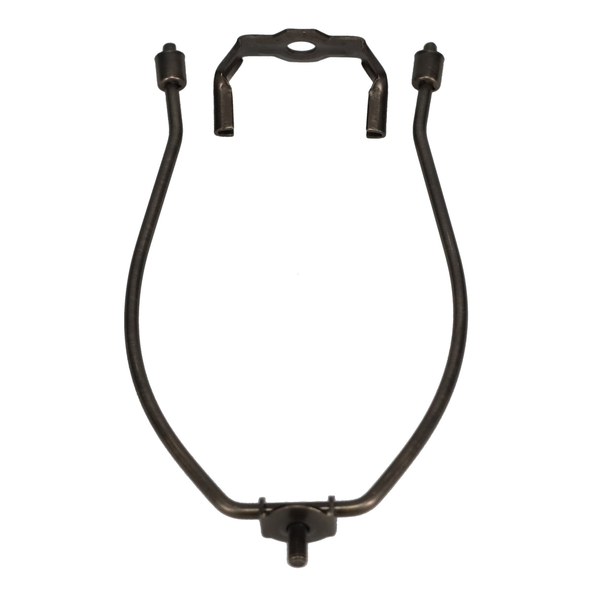 Gun Metal Lamp Harp, Heavy Weight, 8.5" Height (12757GM)