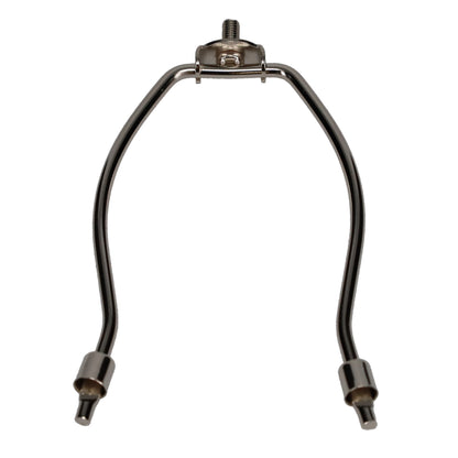 Nickel Plated Lamp Harp, Heavy Weight, Choice of Height (12787N)