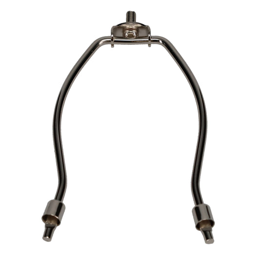 Nickel Plated Lamp Harp, Heavy Weight, Choice of Height (12787N)