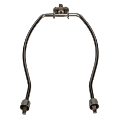 Nickel Plated Lamp Harp, Heavy Weight, Choice of Height (12787N)
