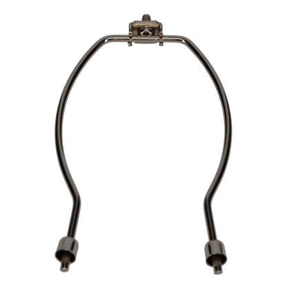 Nickel Plated Lamp Harp, Heavy Weight, Choice of Height (12787N)
